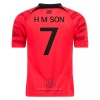 Maglia ufficiale Corea del Sud H M SON 7 Casa Mondiali 2022 per Uomo